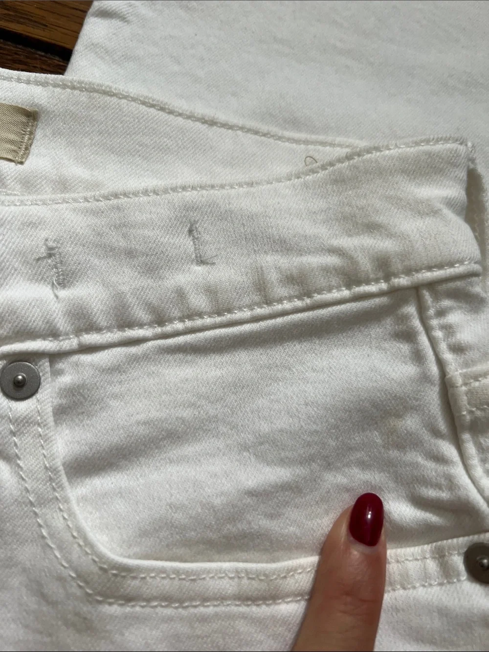 Madewell White Perfect Vintage Straight Leg Jeans Size 26 New With Tags NWT